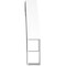 Ekena Millwork 6-in. W x 32-in. D x 32-in. H Merced Architectural Grade PVC Knee Brace BRCP06X32X32MRC - alternate 6
